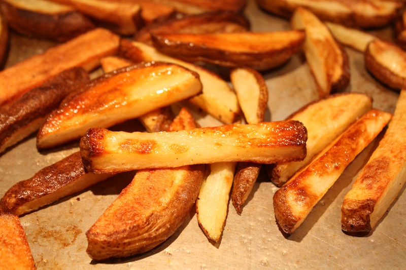 Oven Baked Spicy Fries