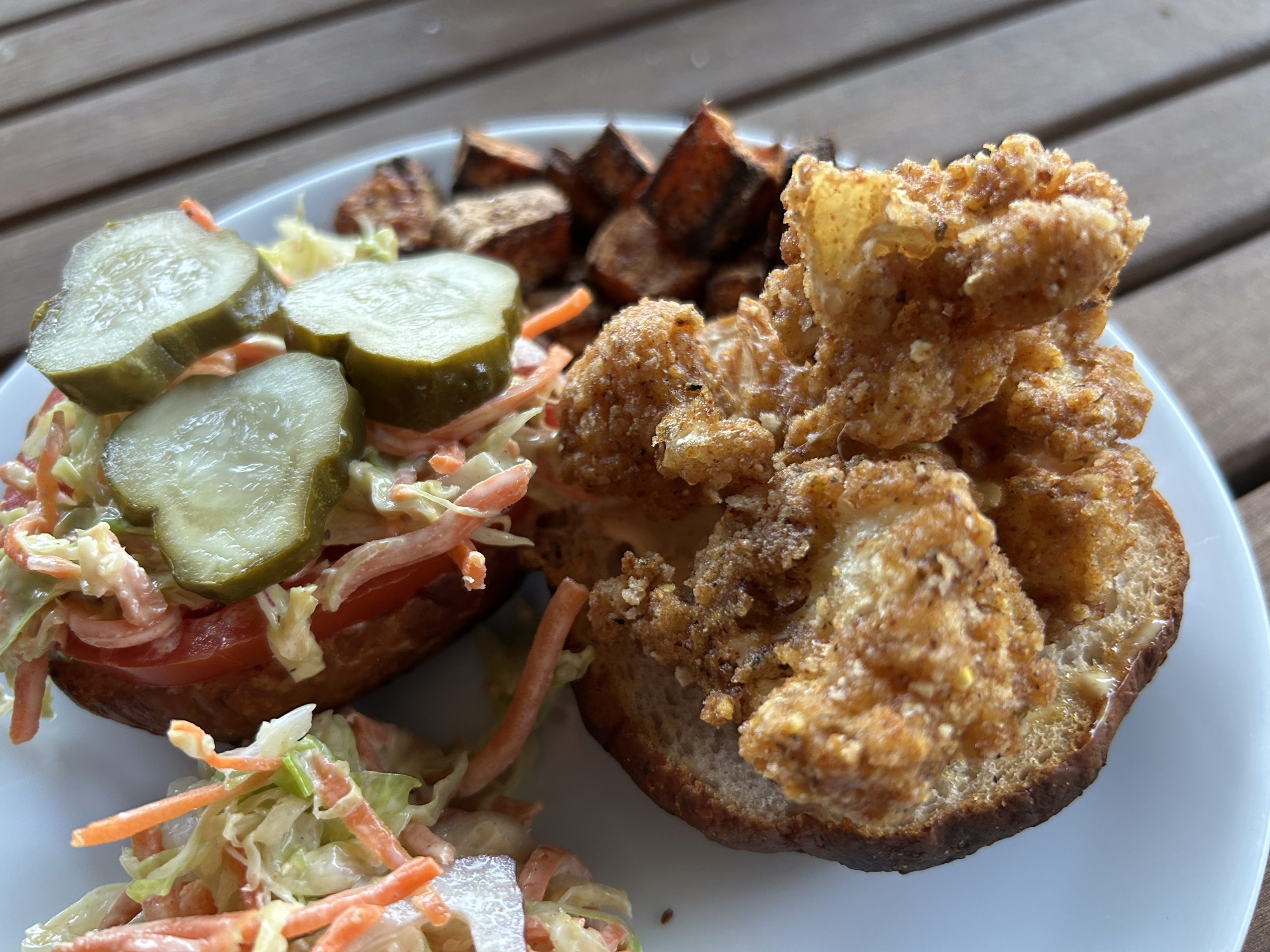 Cauliflower Po’ Boy