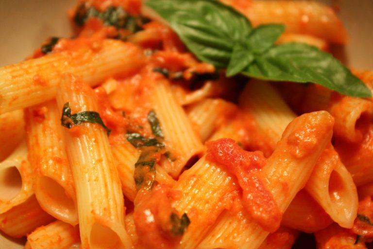 Penne a la Vodka Sauce