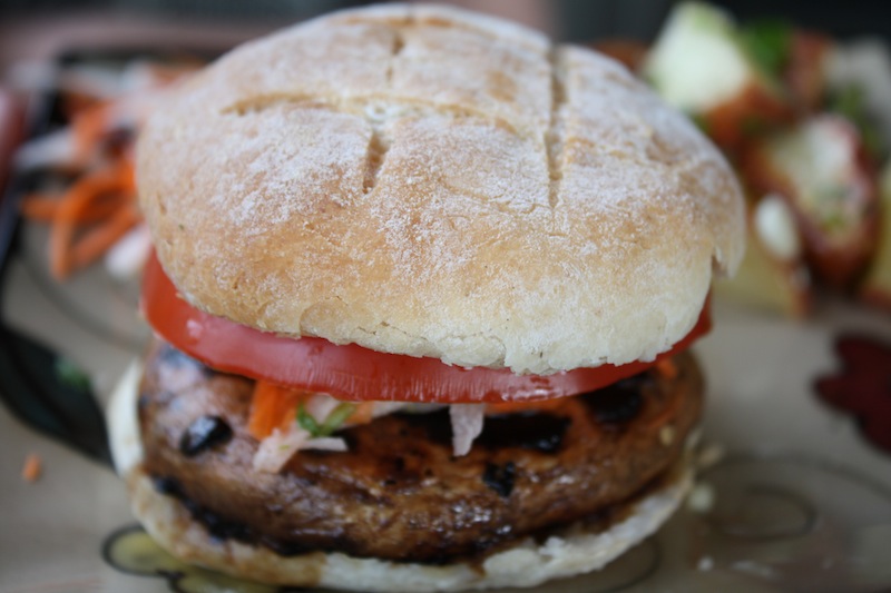 Southwestern Portobello Burgers